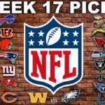 NFL Week 17 Picks #NFL