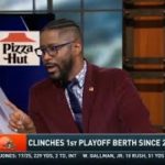Nate Burleson shocked Browns clinch 1st NFL playoff berth since 2002 with win vs. Steelers #NFL