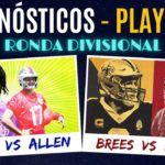 PRONÓSTICOS PLAYOFFS NFL | RONDA DIVISIONAL | BRADY vs BREES #NFL