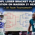 PUTTING The NFL Teams That DID NOT Make The PLAYOFFS Into a Playoff Bracket! Simulation – MADDEN 21! #NFL