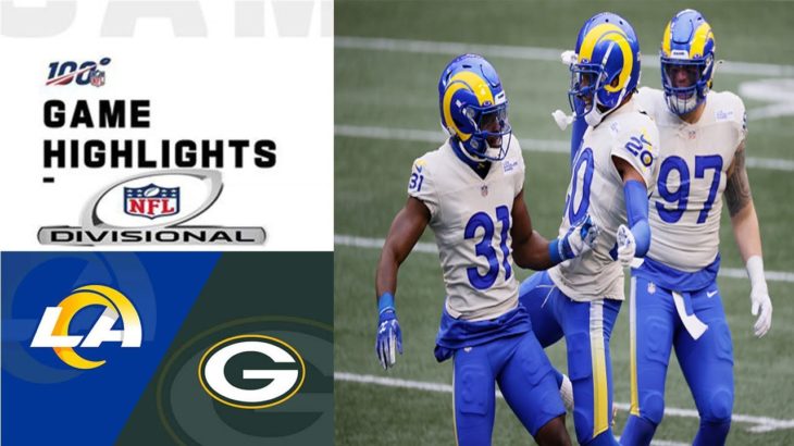 Packers vs Rams NFC Divisional Weekend Highlights | NFL 2020 Playoffs #NFL #Higlight