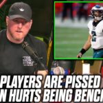 Pat McAfee Reacts To Eagles Benching Jalen Hurts, NFL Investigation #NFL