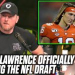 Pat McAfee Reacts To Trevor Lawrence Declaring For The NFL Draft #NFL