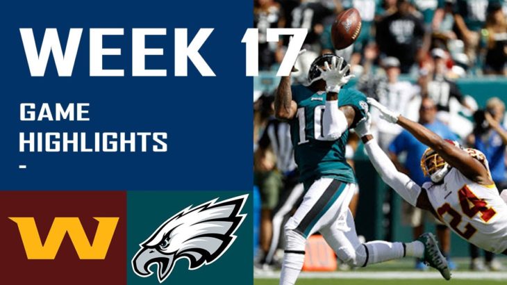 Philadelphia Eagles vs Washington Football Team Highlights – Week 17 – NFL Highlights (1/3/2021) #NFL #Higlight