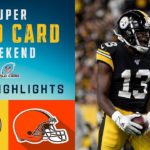 Pittsburgh Steelers vs Cleveland Browns Highlights – Wild Card – NFL Highlights (1/10/2021) #NFL