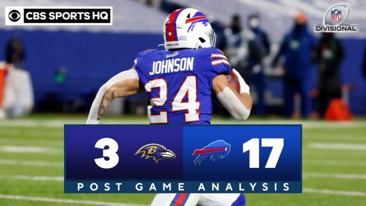 Ravens vs Bills: Historic pick-six lifts Buffalo | NFL Divisional Round | CBS Sports HQ #NFL