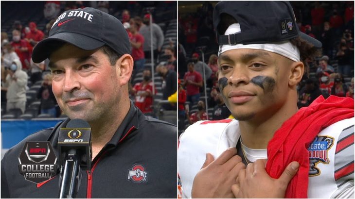 Ryan Day, Justin Fields talk Ohio State’s win vs. Clemson in Sugar Bowl | College Football Playoff #CFB #NCAA