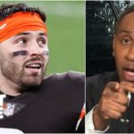 Stephen A.’s message to Baker Mayfield following the Browns clinching a playoff berth | First Take #NFL