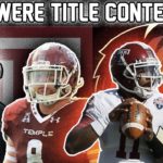 That Time TEMPLE ALMOST MADE the College Football Playoff (The 2015 Owls Were Great) #CFB#NCAA