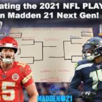 The 2021 NFL Playoffs Simulated On Madden 21 Next-Gen! (Live Games) #NFL