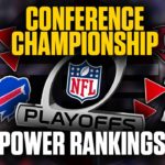 The Official 2020 NFL Conference Championship Power Rankings (Why Each Team WILL & WON’T Win) || TPS #NFL