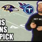 Titans vs Ravens Predictions | Free NFL Picks | Playoffs Football Betting ATS | Baltimore Tennessee #NFL