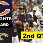 chicago bears vs new orleans saints Highlights 2nd QTR | NFL Playoffs: NFC Wild Card  LIVE 1/10/2021 #NFL