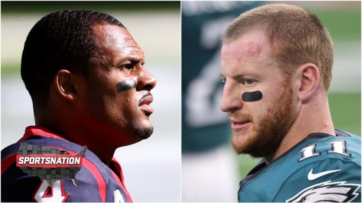 Analyzing the future of Deshaun Watson, Carson Wentz and the hectic NFL QB carousel | SportsNation #NFL
