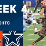 Browns vs. Cowboys Week 4 Highlights | NFL 2020 #NFL #Higlight