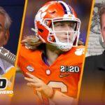 Colin and Analyst Daniel Jeremiah fill out their 2021 NFL Mock Draft | NFL | THE HERD #NFL