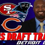 Detroit Lions 2021 NFL Draft Trade In Round 1 Ft Washington, Panthers, Colts, 49ers, And Patriots #NFL