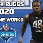 Henry Ruggs III’s 2020 Combine Workout Highlights #NFL