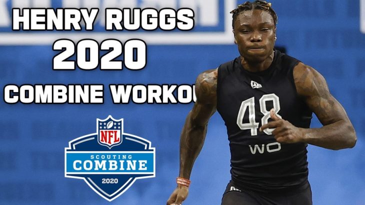 Henry Ruggs III’s 2020 Combine Workout Highlights #NFL