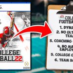 How EA can make the NEW College Football Game AMAZING #CFB#NCAA