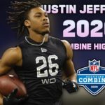 Justin Jefferson 2020 NFL Combine Highlights #NFL