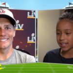 NFL Kid correspondent interviews Tom Brady ahead of Super Bowl LV l GMA #NFL