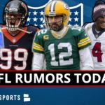 NFL Rumors On Trades, Matt Stafford, Sean McVay, Aaron Rodgers, JJ Watt + Deshaun Watson Trade Value #NFL