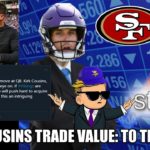 NFL TRADE RUMORS: Niners Will “Push Hard” to Acquire Kirk Cousins 👀👀👀👀 #NFL