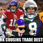 NFL TRADE RUMORS: Top 5 Kirk Cousins Trade Destinations 👀👀👀 #NFL