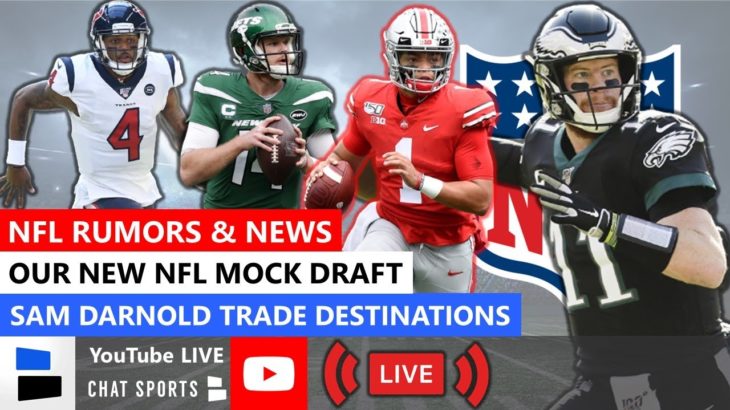 NFL Trade Rumors On Deshaun Watson, Carson Wentz, Sam Darnold + Post Super Bowl 2021 NFL Mock Draft #NFL
