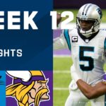 Panthers vs. Vikings Week 12 Highlights | NFL 2020 #NFL #Higlight