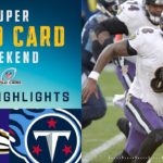 Ravens vs. Titans Super Wild Card Weekend Highlights | NFL 2020 Playoffs #NFL #Higlight
