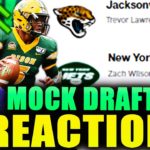 Reacting to Daniel Jeremiah’s 2021 NFL Mock Draft 1.0 #NFL