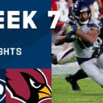 Seahawks vs. Cardinals Week 7 Highlights | NFL 2020 #NFL #Higlight