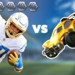 This NFL Running back and 6 silvers challenged me in Rocket League #NFL