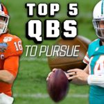 Top 5 QBs to Pursue via Free Agency or Draft in 2021 #NFL