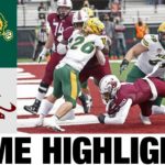 #1 North Dakota State vs Southern Illinois Highlights | 2021 Spring College Football Highlights #CFB#NCAA
