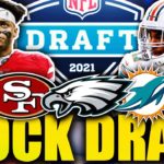 2021 NFL Mock Draft! 49ers TRADE UP to 3 Update! #NFL