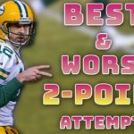 BEST & WORST Two Point Attempts of the 2020 Season | NFL 2020 Highlights #NFL