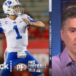 Chris Simms reveals his 2021 NFL Draft QB rankings | Pro Football Talk | NBC Sports #NFL