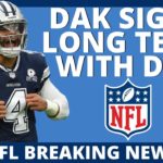 Dak Prescott Signs Long Term Deal With The Dallas Cowboys – NFL Breaking News – #NFL