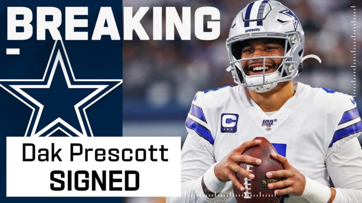 Dallas Cowboys Agree to Terms with QB Dak Prescott #NFL