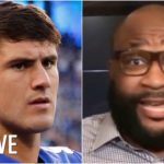 Daniel Jones ain’t the dude! – Marcus Spears on the Giants’ QB situation | NFL Live #NFL