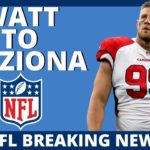JJ Watt Signs With The Arizona Cardinals – NFL BREAKING NEWS #NFL