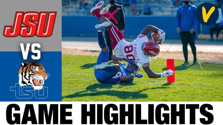Jacksonville State vs Tennessee State Highlights | 2021 Spring College Football Highlights #CFB#NCAA