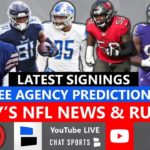 NFL Free Agency LIVE, Latest NFL News, Russell Wilson Trade Rumors, Free Agent Predictions In 2021 #NFL