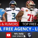 NFL Free Agency LIVE, Latest NFL News + Signings, NFL Trade Rumors, Top Free Agents Left In 2021 #NFL