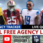 NFL Free Agency LIVE, Top Free Agents Left, Latest NFL News, Rumors, Signings & Free Agency Tracker #NFL