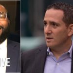 NFL Live | Marcus Spears reacts to Eagles pull off blockbuster trade, move down from No. 6 to 12 #NFL
