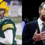 NFL QB Aaron Rodgers Takes ANOTHER Shot at CA Gov Gavin Newsom #NFL